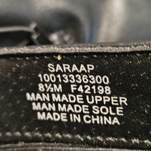 Style & Co - Sara Elegant Black Faux Leather Heeled Boots Size 8.5 - Picture 2 of 5